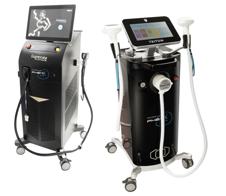 Appareils laser et IPL en location.